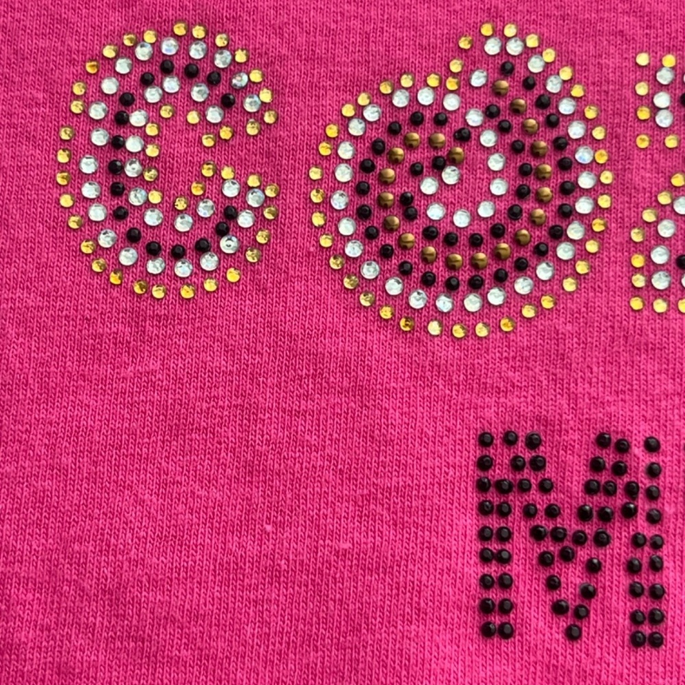 3 For $15 Women's Optima Pink Cozumel Mexico Bling Short Sleeve T-Shirt - Picture 8 of 13